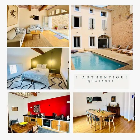 L'authentique, Maison De Village Avec Piscine 12 Personnes Vila