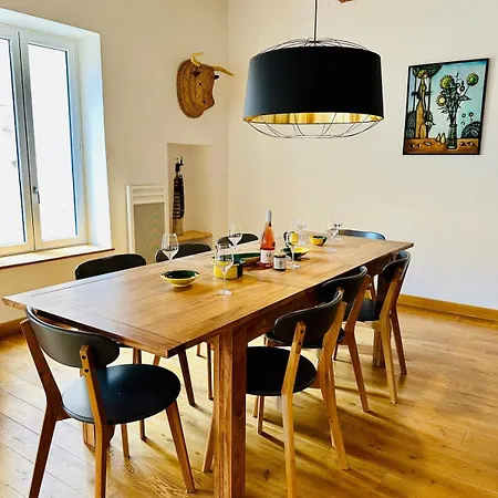 L'authentique, Maison De Village Avec Piscine 12 Personnes וילה Quarante